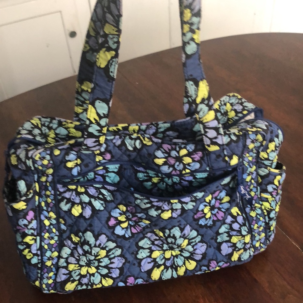Vera Bradley Indigo Pop (2012 Retired) Diaper Bag